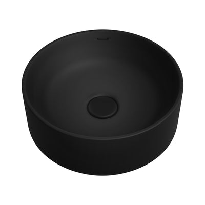 Fienza Reba Luxe Above Counter Basin Matte Black