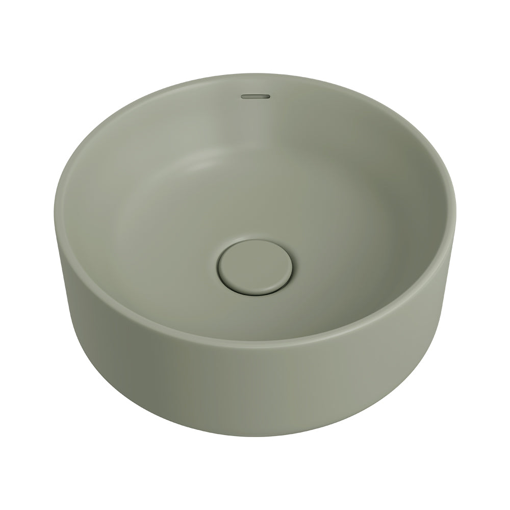 Fienza Reba Luxe Above Counter Basin Matte Olive