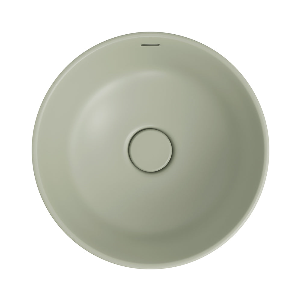 Fienza Reba Luxe Above Counter Basin Matte Olive