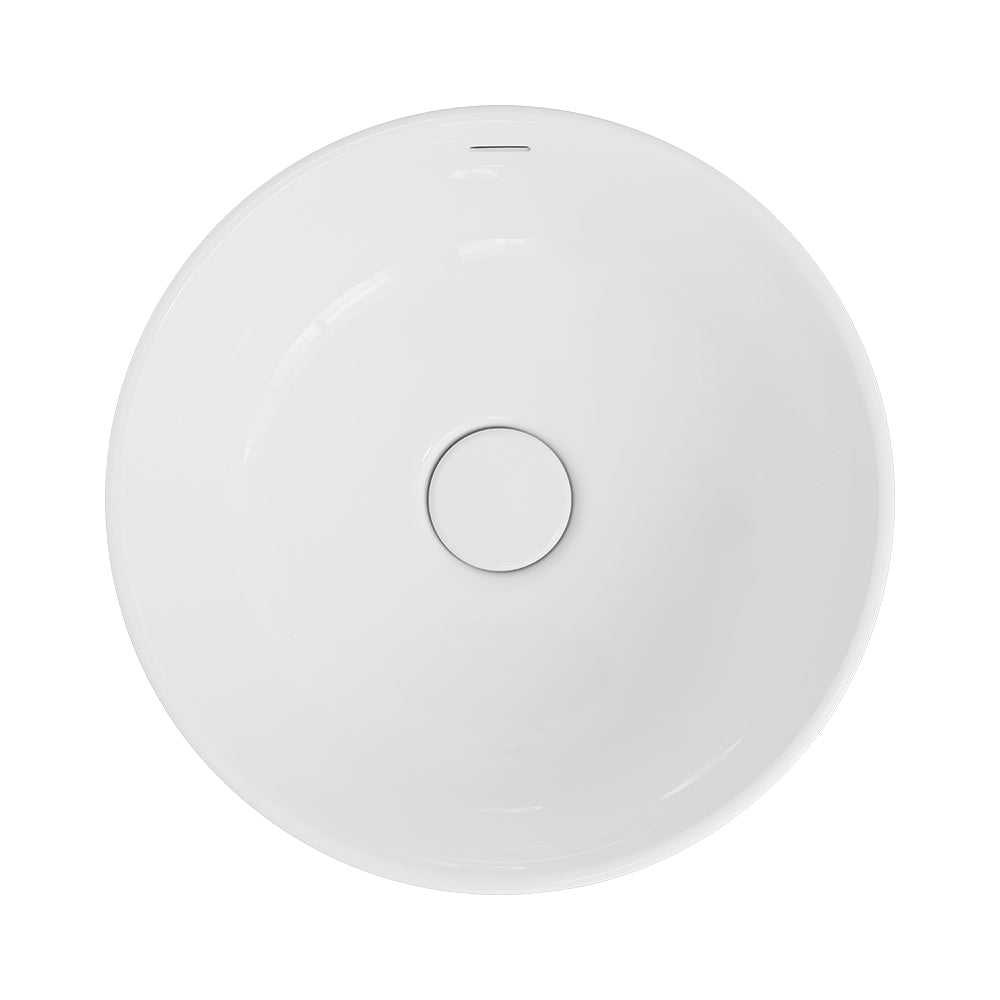 Fienza Reba Luxe Above Counter Basin Gloss White