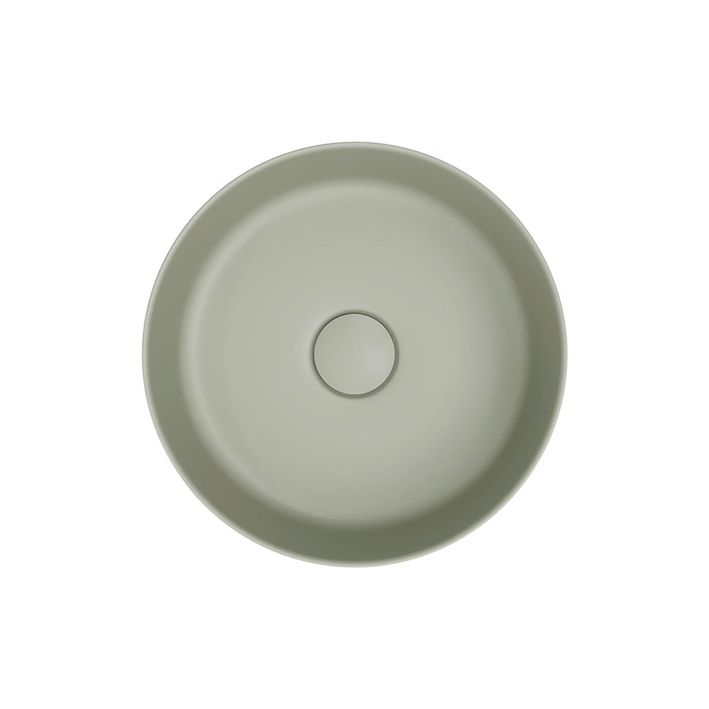 Fienza Reba Mini Above Counter Basin Matte Olive