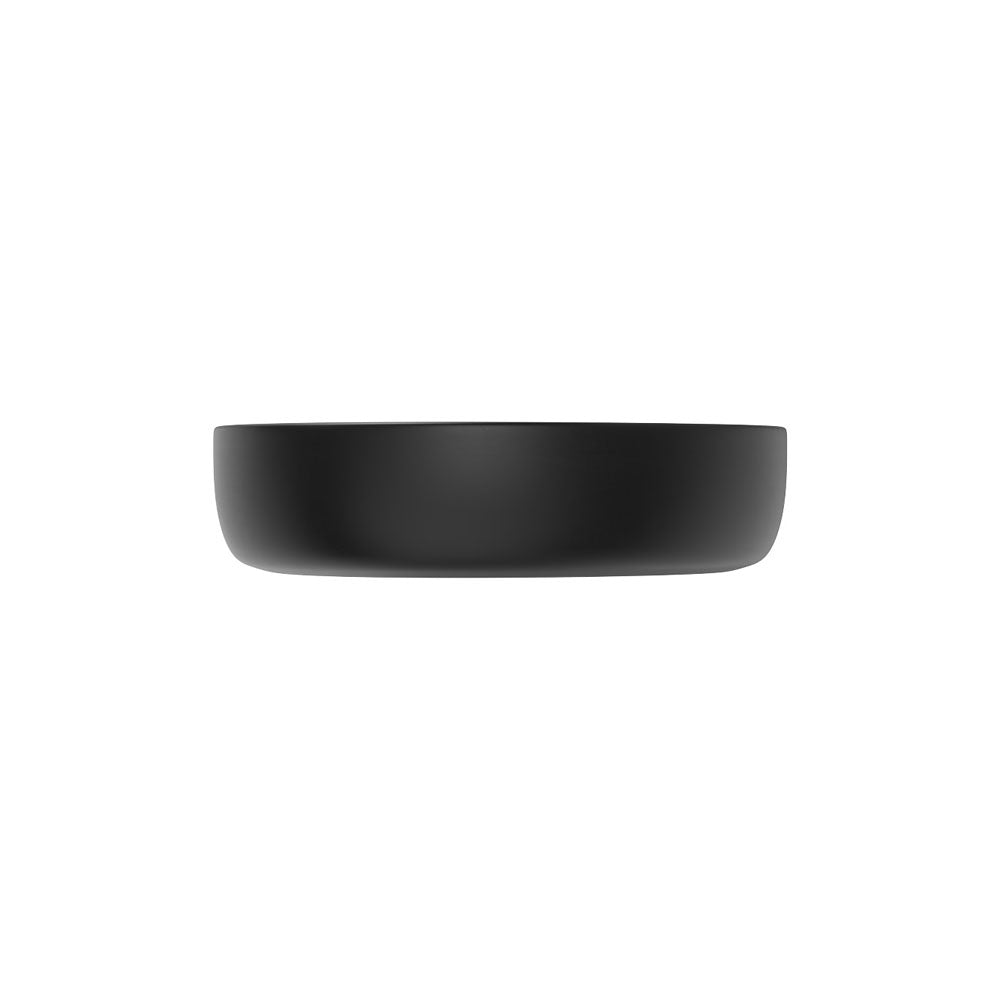 Fienza Pebble Small Above Counter Basin Matte Black