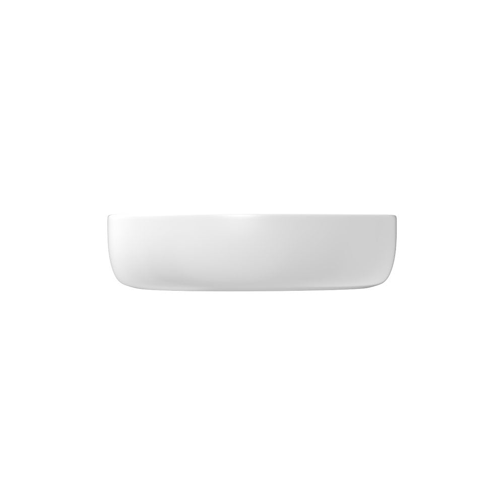 Fienza Pebble Small Above Counter Basin Matte White