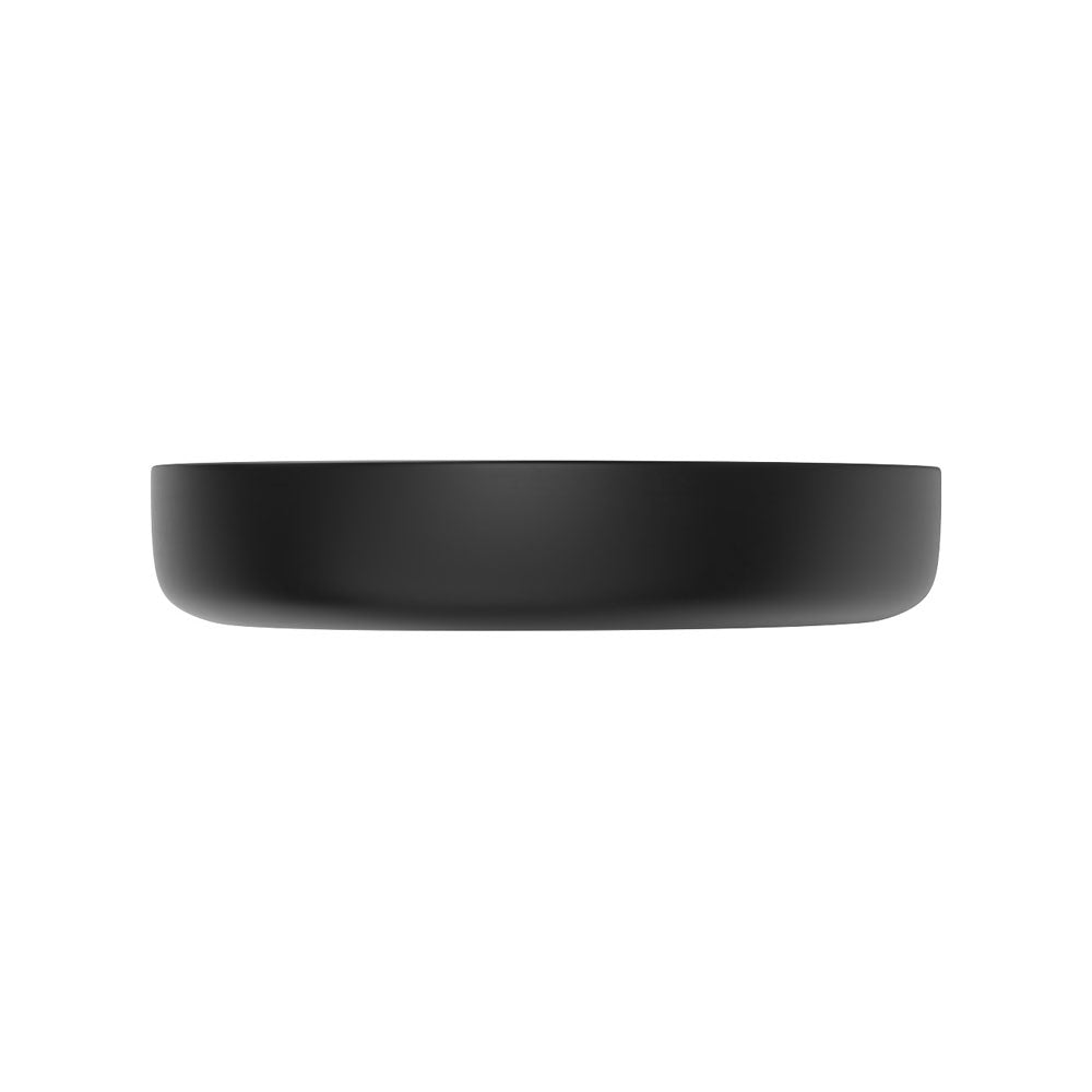 Fienza Pebble Medium Above Counter Basin Matte Black