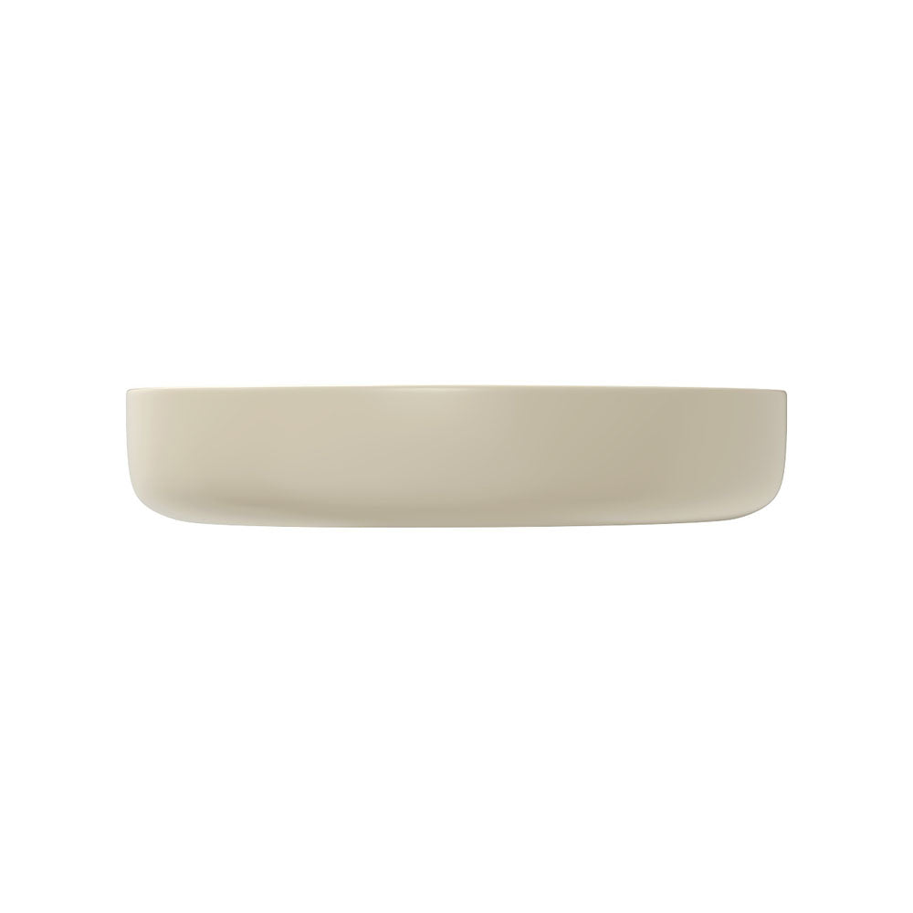 Fienza Pebble Medium Above Counter Basin Matte Khaki