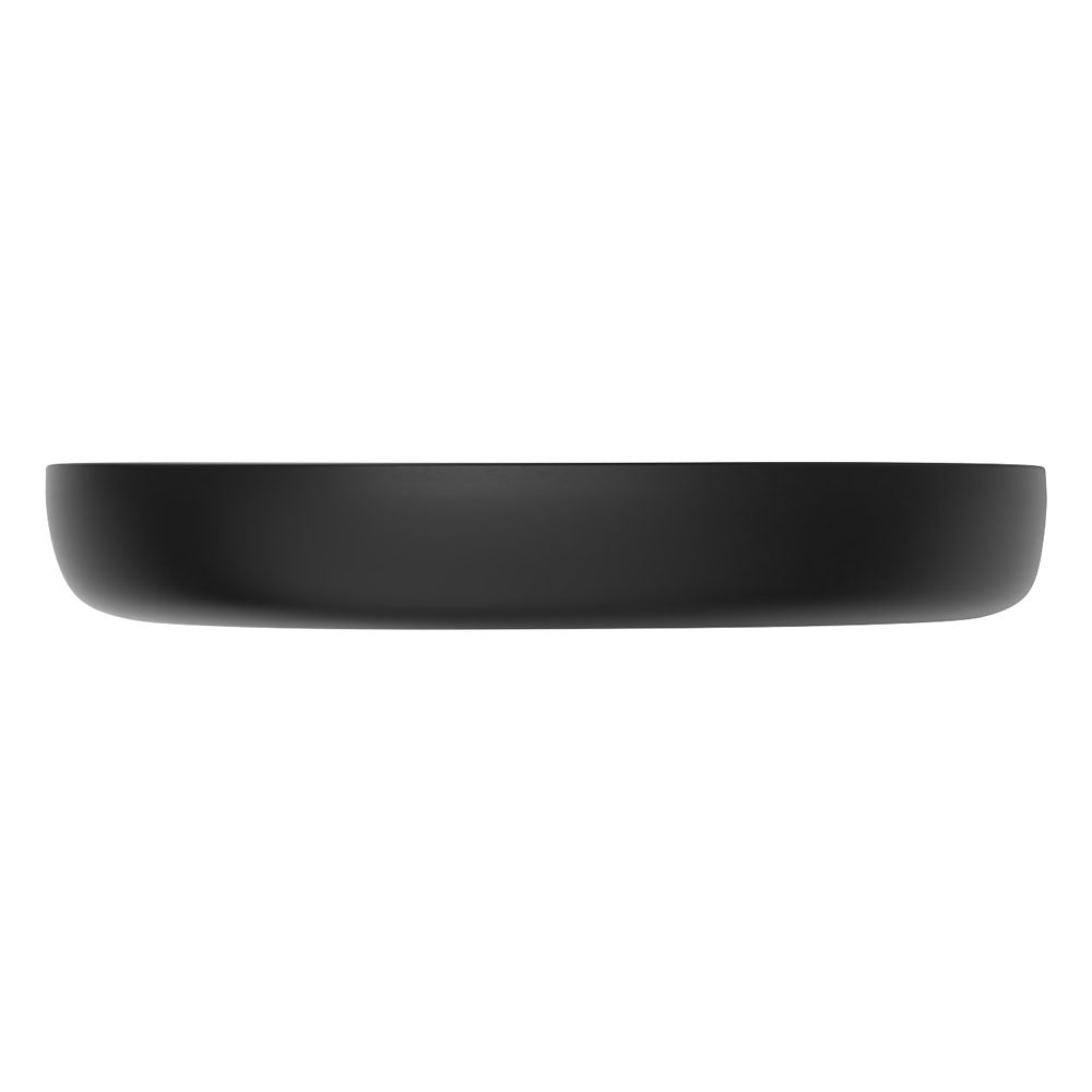 Fienza Pebble Large Above Counter Basin Matte Black