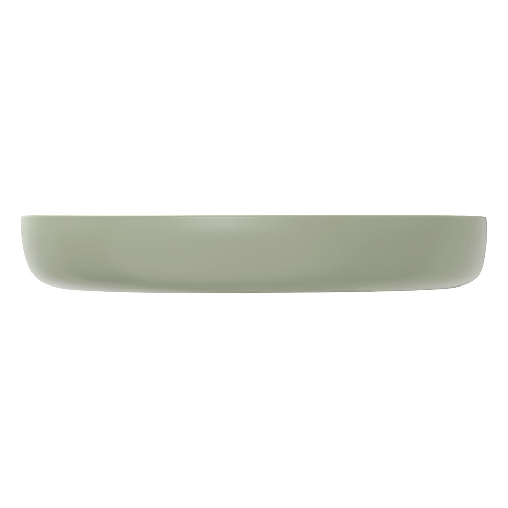 Fienza Pebble Large Above Counter Basin Matte Olive