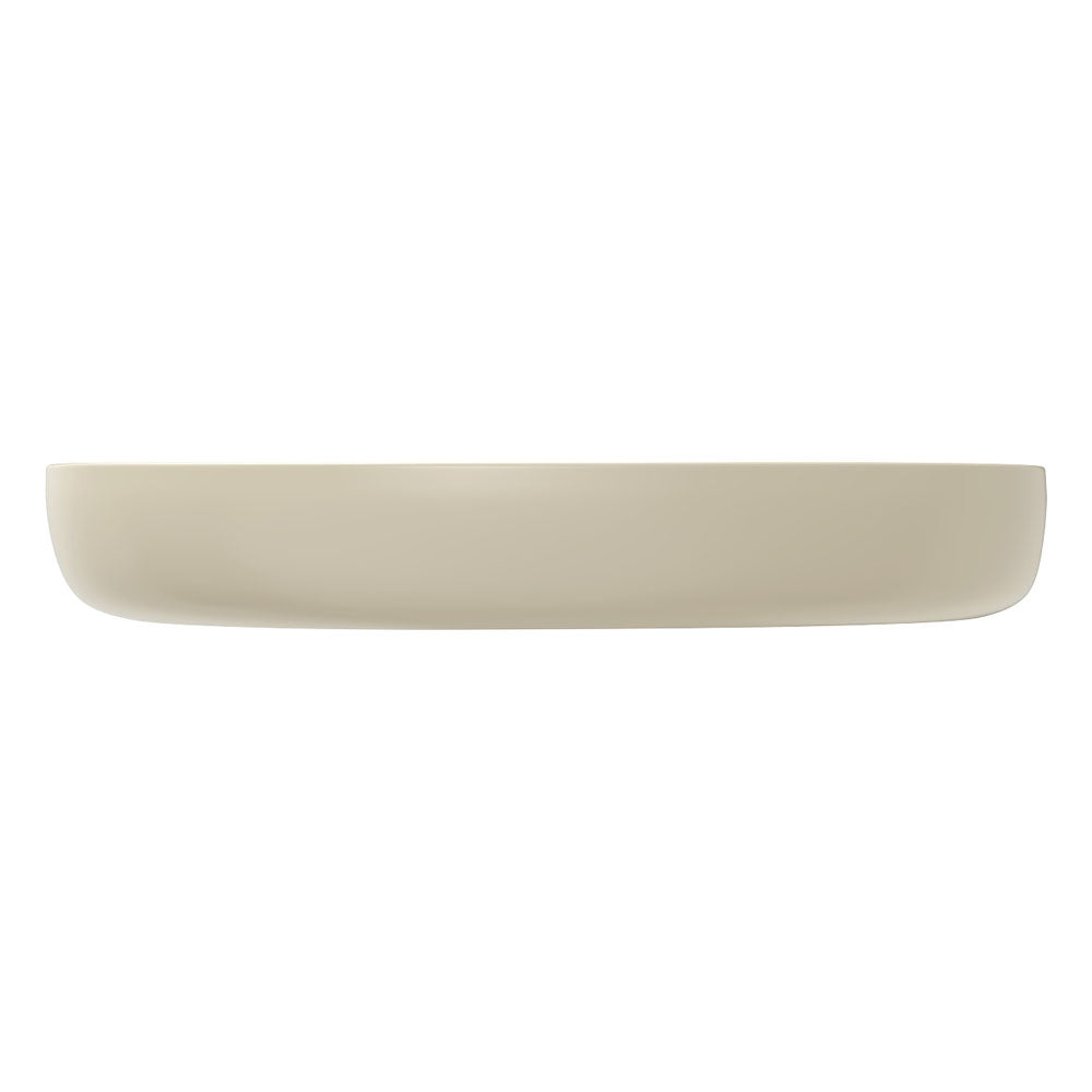 Fienza Pebble Large Above Counter Basin Matte Khaki
