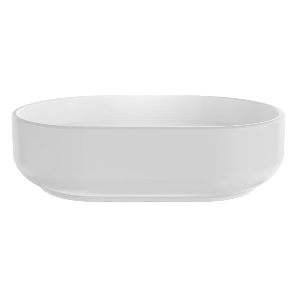 Fienza Eden Pill Above Counter Basin Matte White