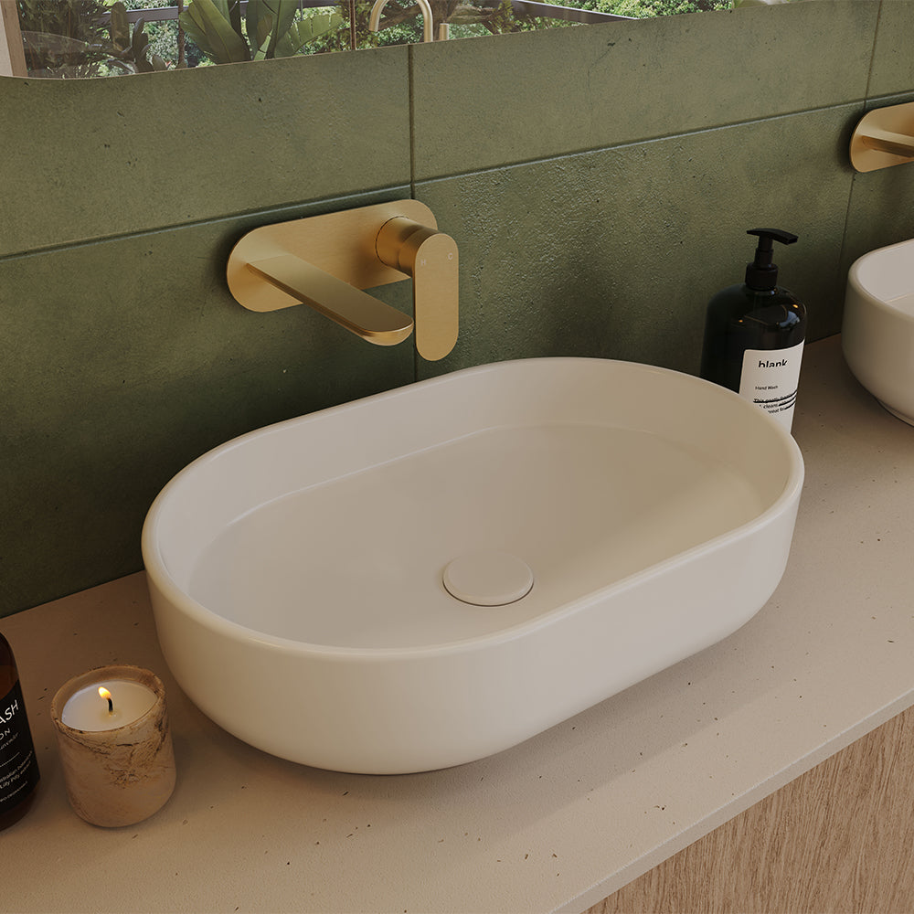 Fienza Eden Pill Above Counter Basin Gloss White