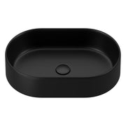 Fienza Aluca Pill Above Counter Basin Matte Black