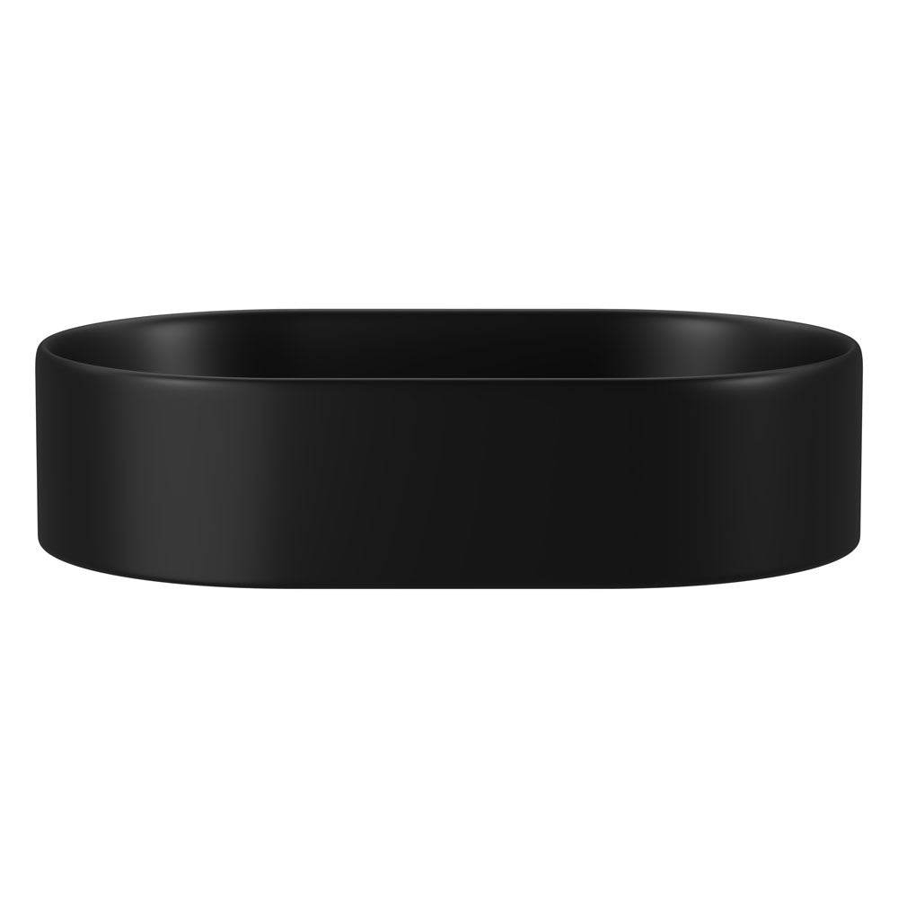 Fienza Aluca Pill Above Counter Basin Matte Black