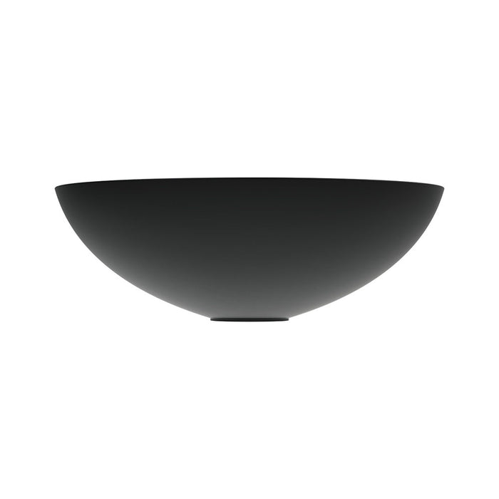 Aluca Matte Black Above Counter Basin