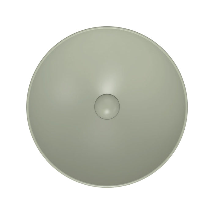Aluca Matte Olive Above Counter Basin