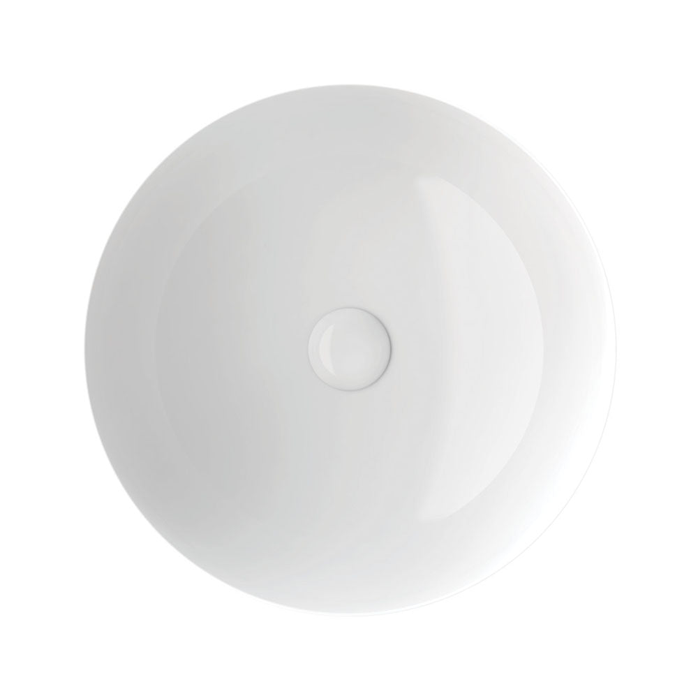 Aluca Gloss White Above Counter Basin