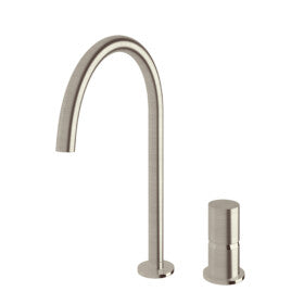 Sussex Felix Basin Hob Mixer Set Brushed Oyster Nickel