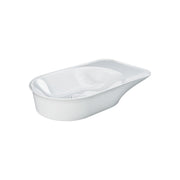 Fienza RAK Valet Oval Above Counter Basin Alpine Gloss White