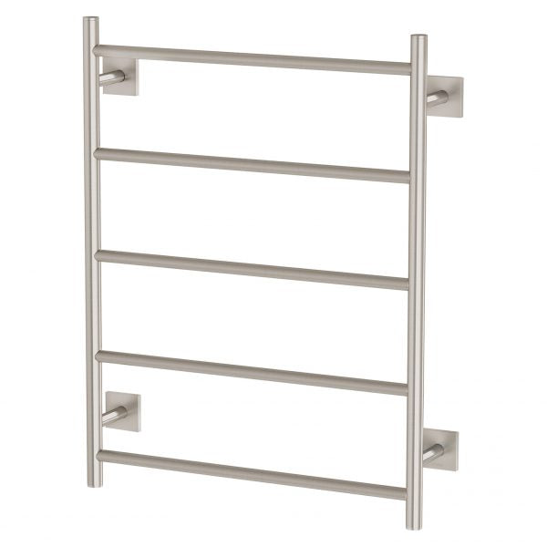 Phoenix Radii Towel Ladder 550 x 740mm Square Plate Brushed Nickel