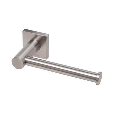 Phoenix Radii Toilet Roll Holder Square Brushed Nickel