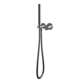 Sussex Felix Hand Held Shower Post Brushed Smoke Gunmetal