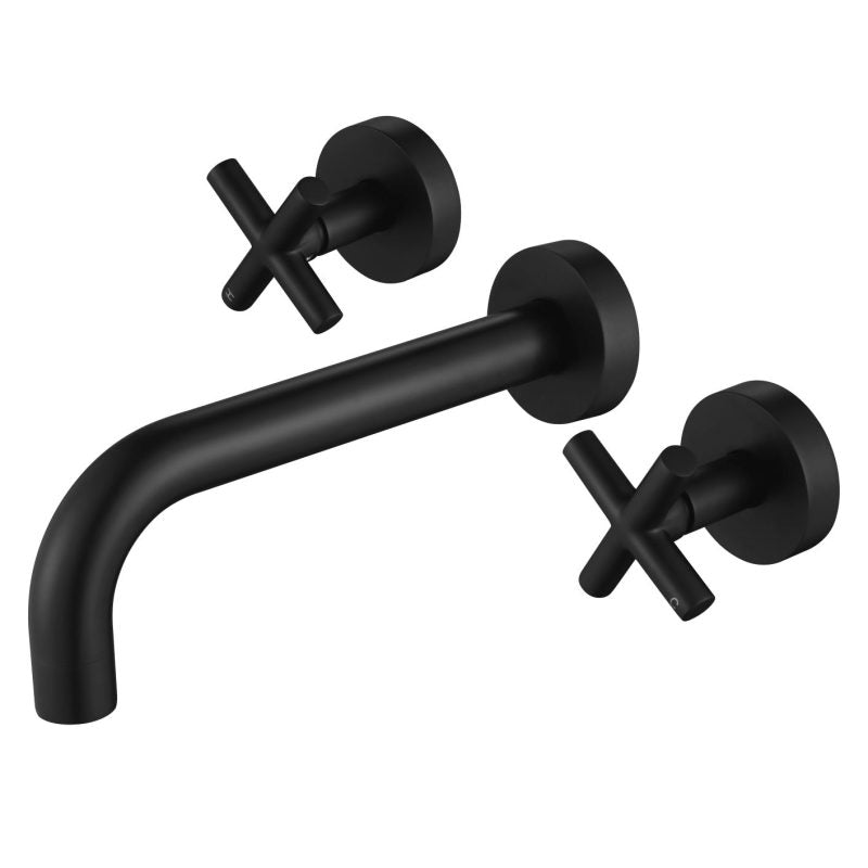 Modern National Ryker Bath Set 1/4 Turn - Matte Black