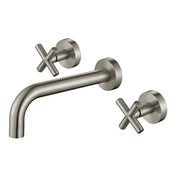 Modern National Ryker Bath Set 1/4 Turn - Brushed Nickel