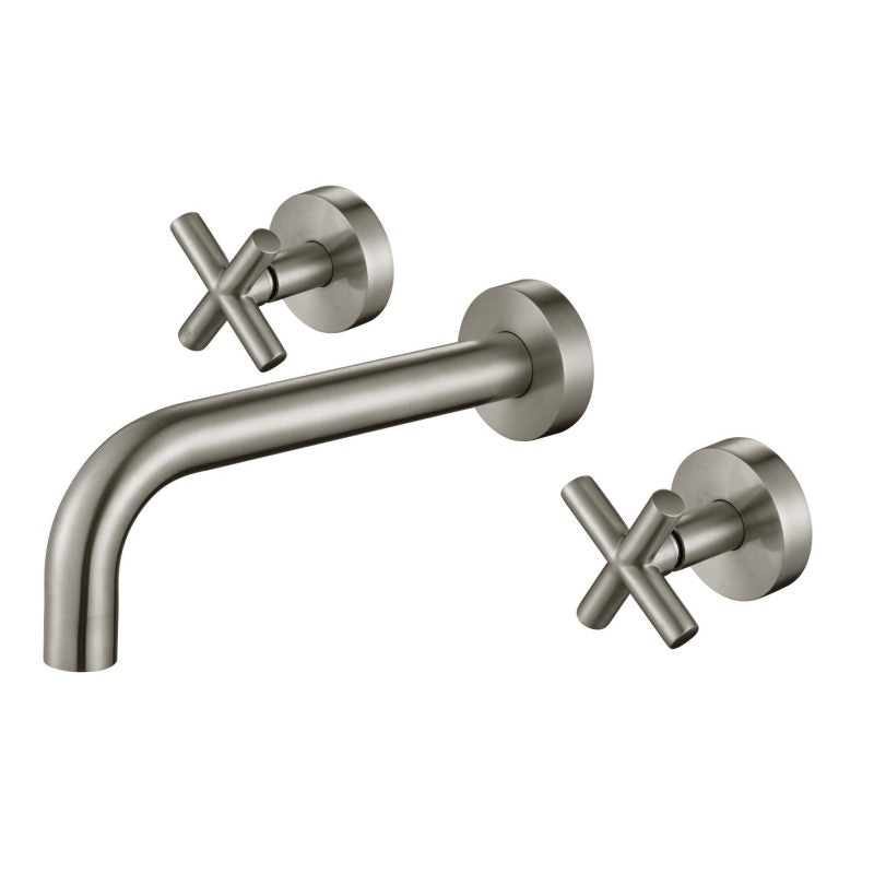 Modern National Ryker Bath Set 1/4 Turn - Brushed Nickel