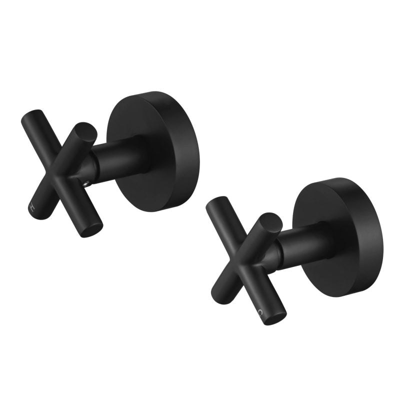 Modern National Ryker Wall Stop Assemblies 1/4 Turn - Matte Black