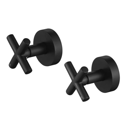 Modern National Ryker Wall Stop Assemblies 1/4 Turn - Matte Black