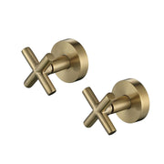 Modern National Ryker Wall Stop Assemblies 1/4 Turn - Brushed Bronze