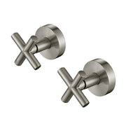 Modern National Ryker Wall Stop Assemblies 1/4 Turn - Brushed Nickel