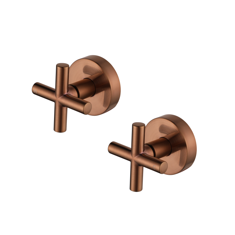 Modern National Ryker Wall Stop Assemblies 1/4 Turn - Champagne