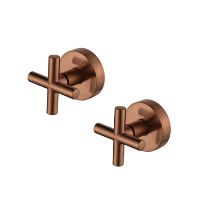 Modern National Ryker Wall Stop Assemblies 1/4 Turn - Champagne