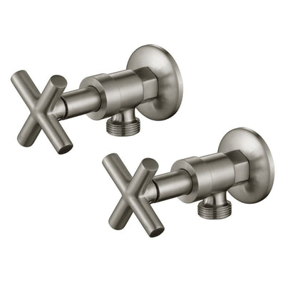 Modern National Ryker Washing Machine Stops 1/4 Turn - Brushed Nickel