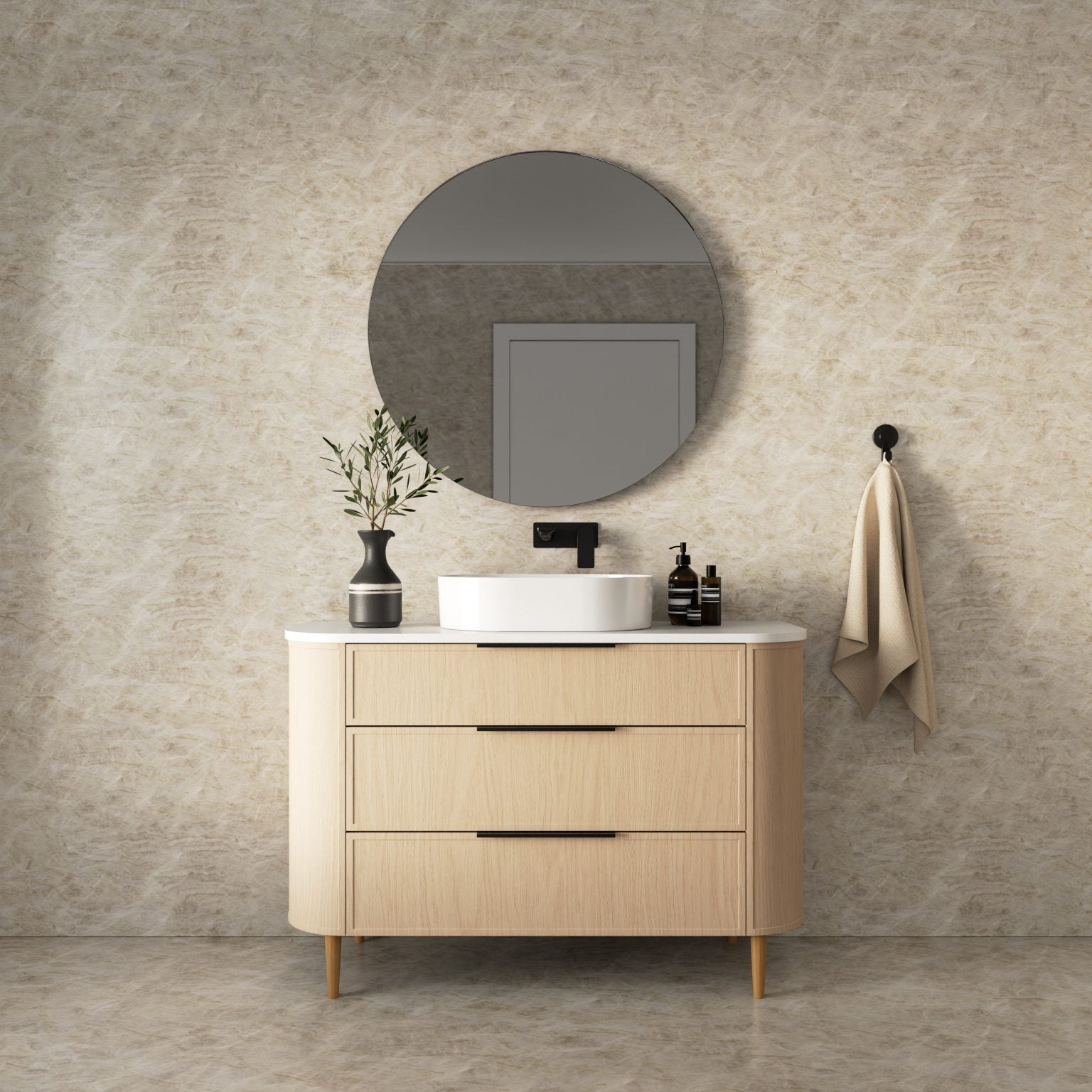 Marquis Reef Vanity Unit On Legs