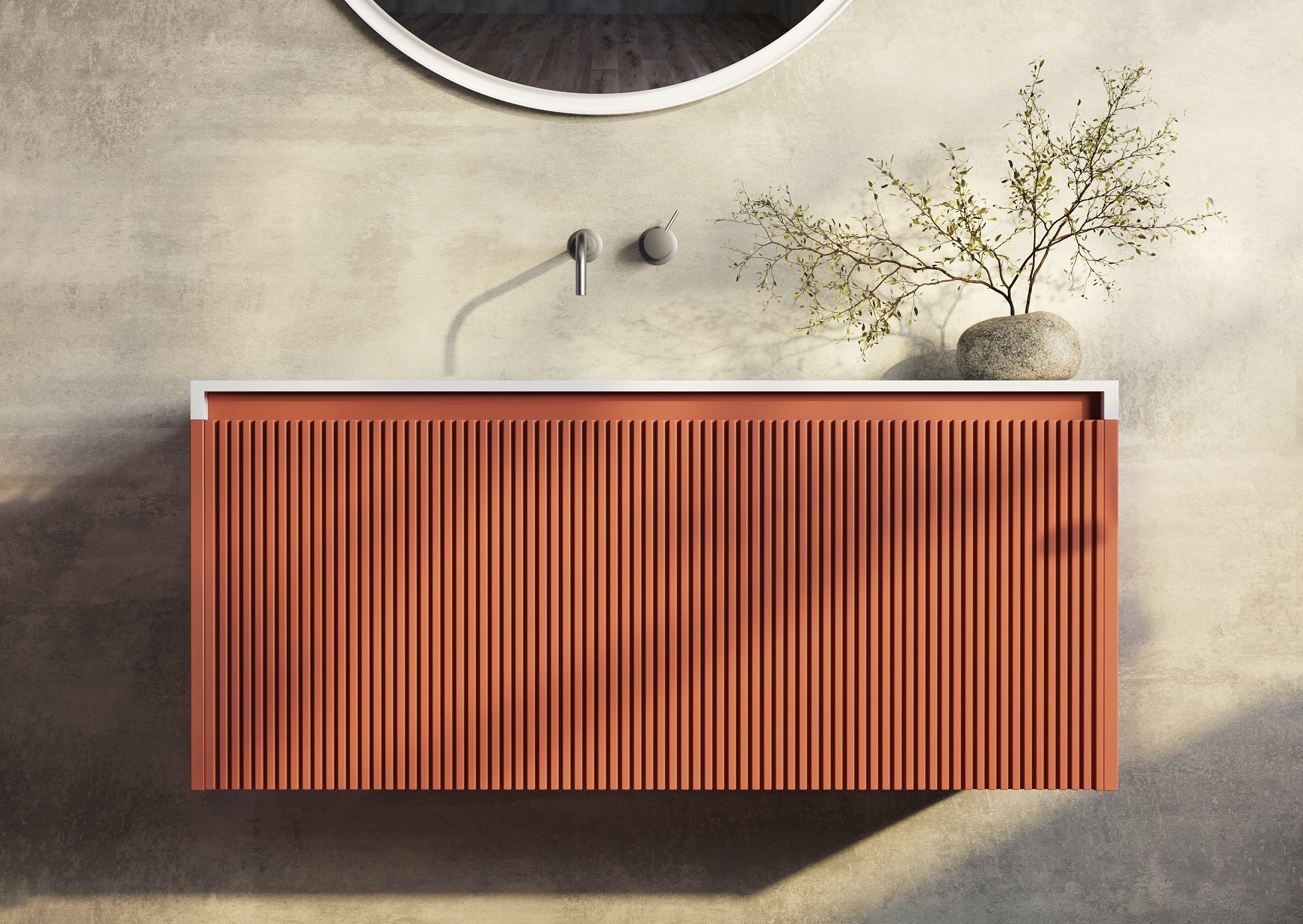 Belbagno Potters Clay Vanity