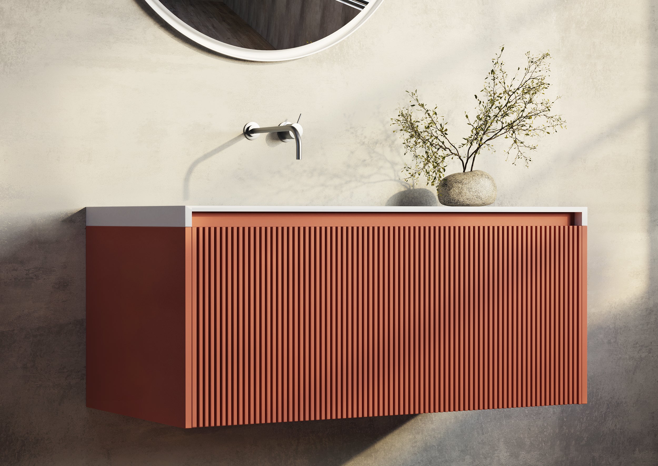 Belbagno Potters Clay Vanity