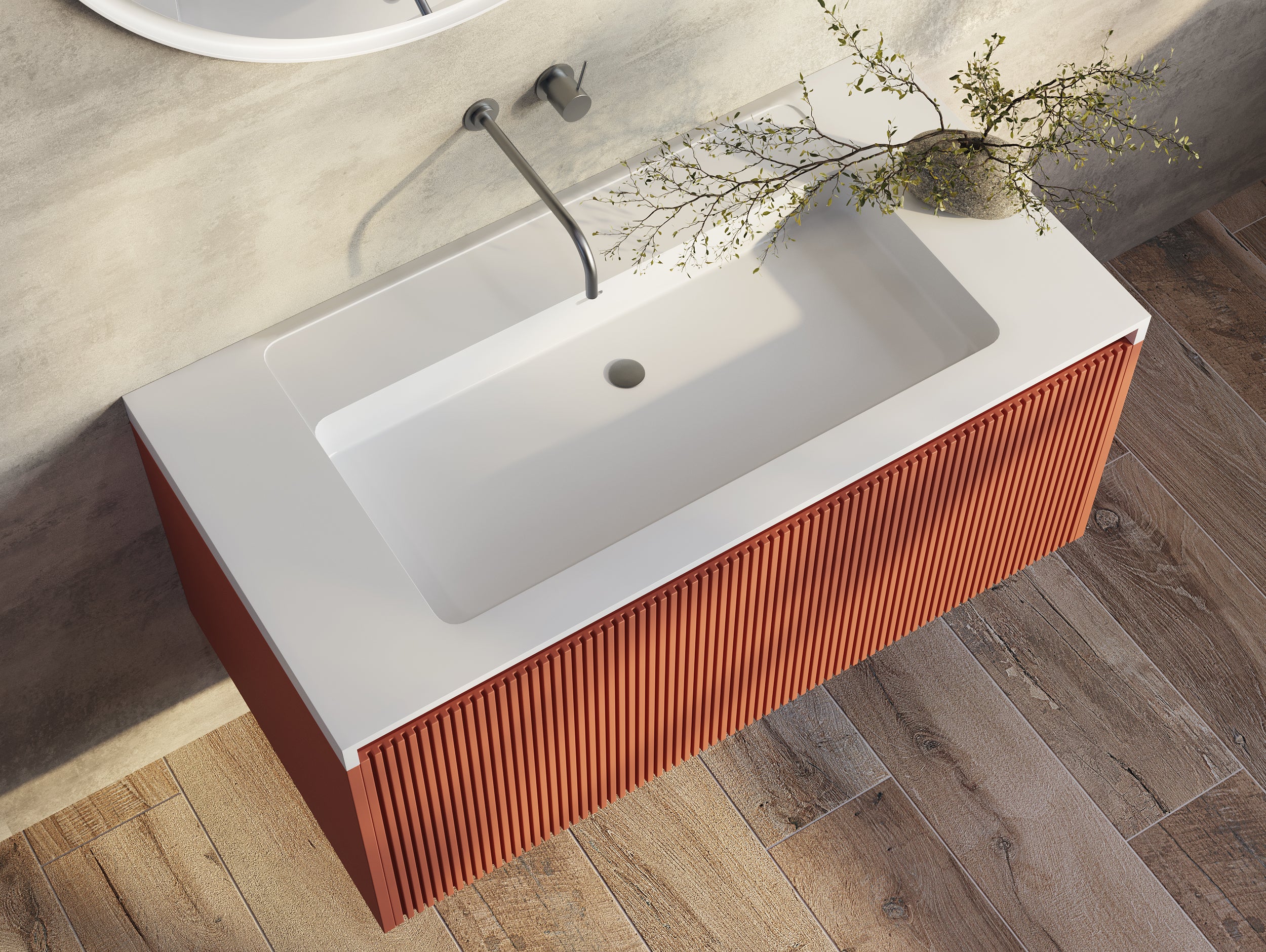 Belbagno Potters Clay Vanity