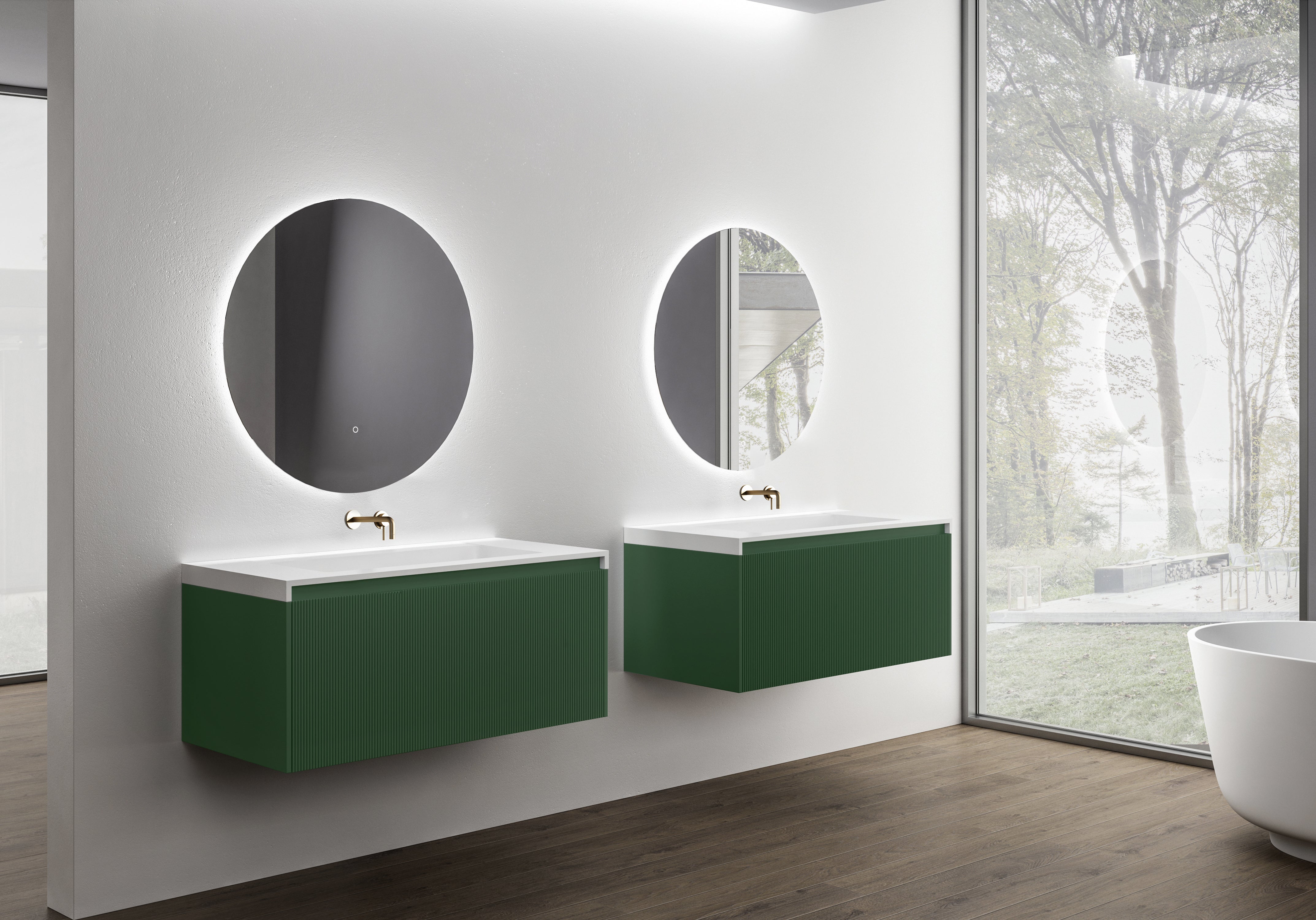 Belgagno Rain Forest Vanity