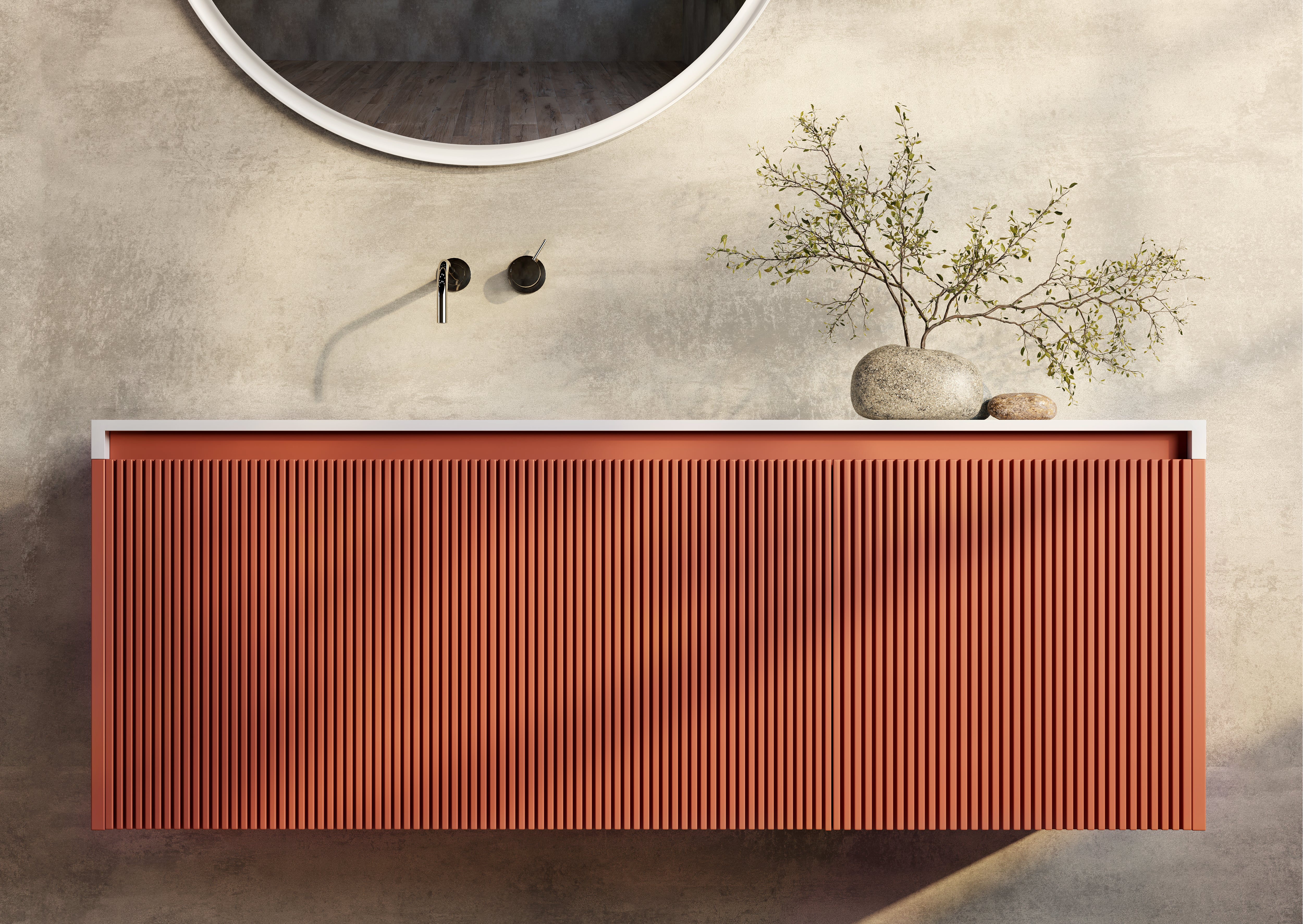 Belbagno Potters Clay Vanity