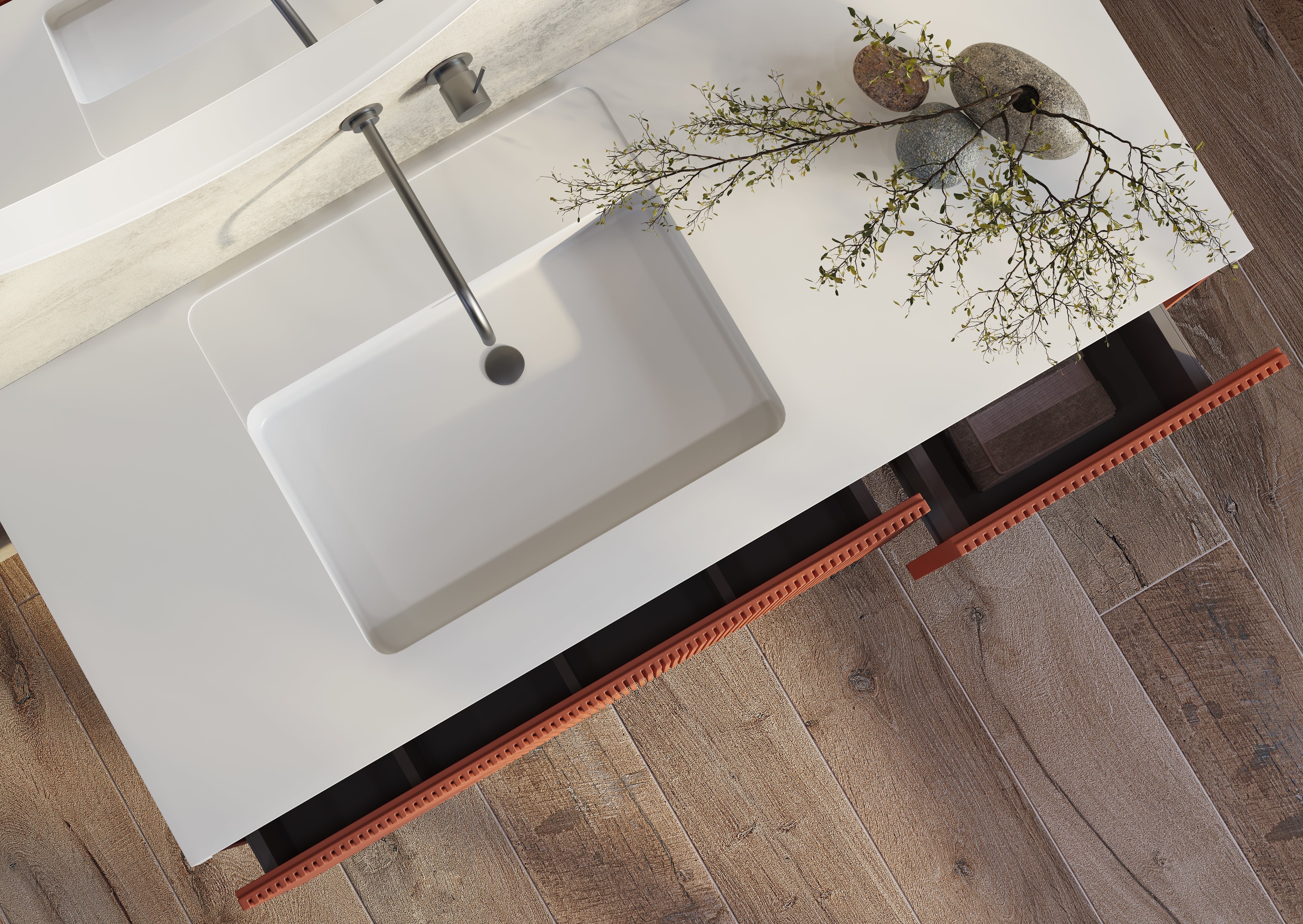 Belbagno Potters Clay Vanity