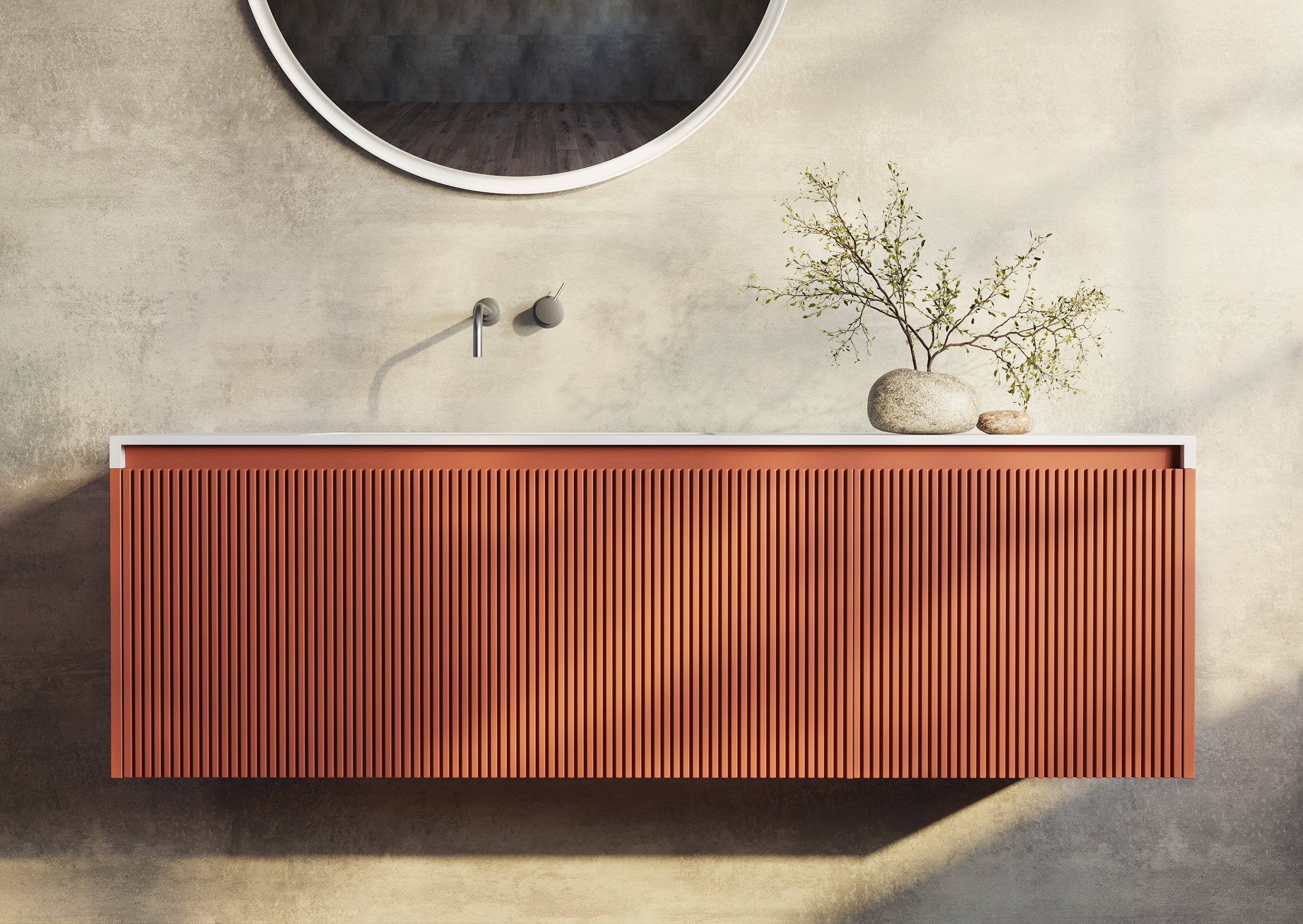 Belbagno Potters Clay Vanity