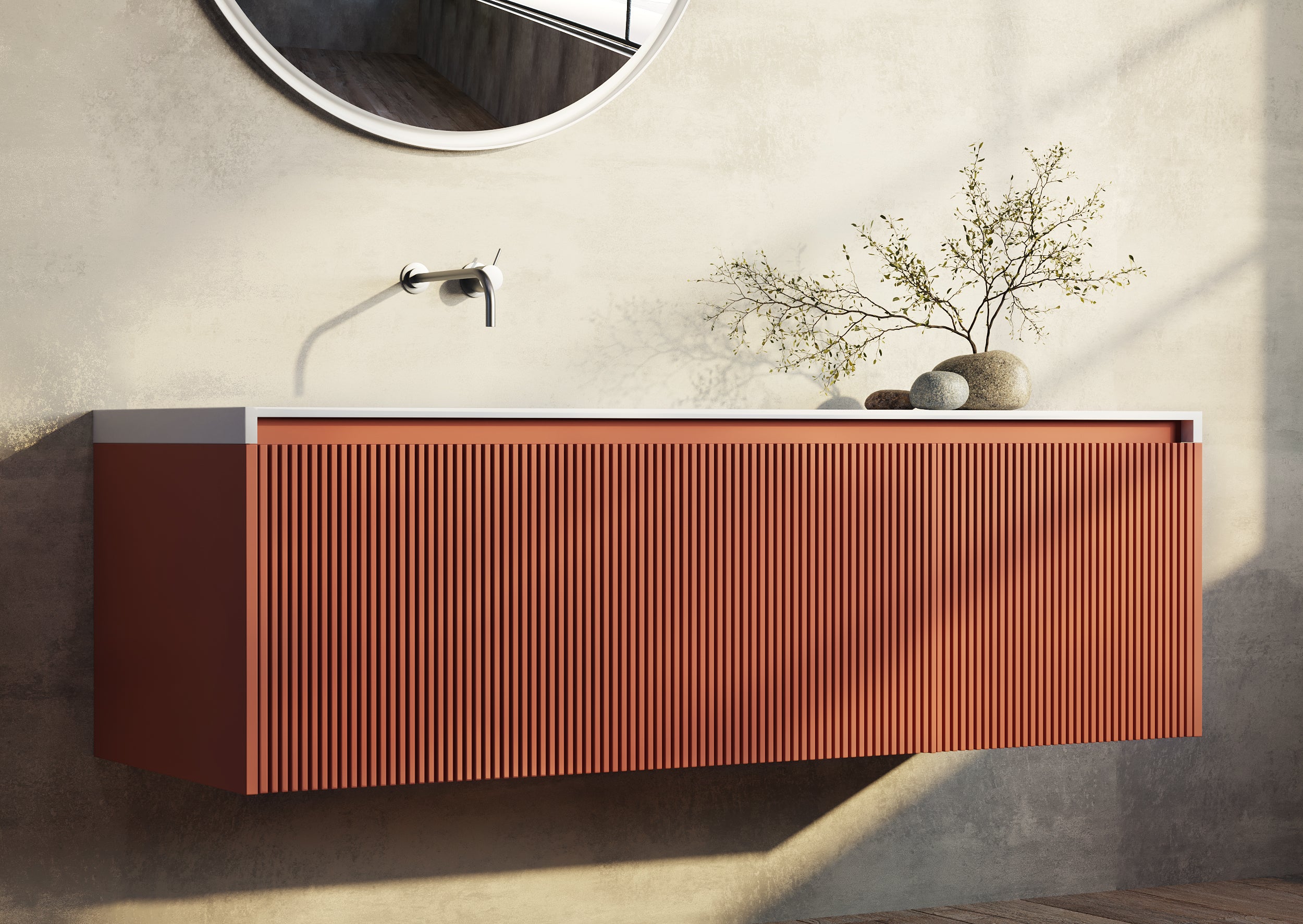 Belbagno Potters Clay Vanity