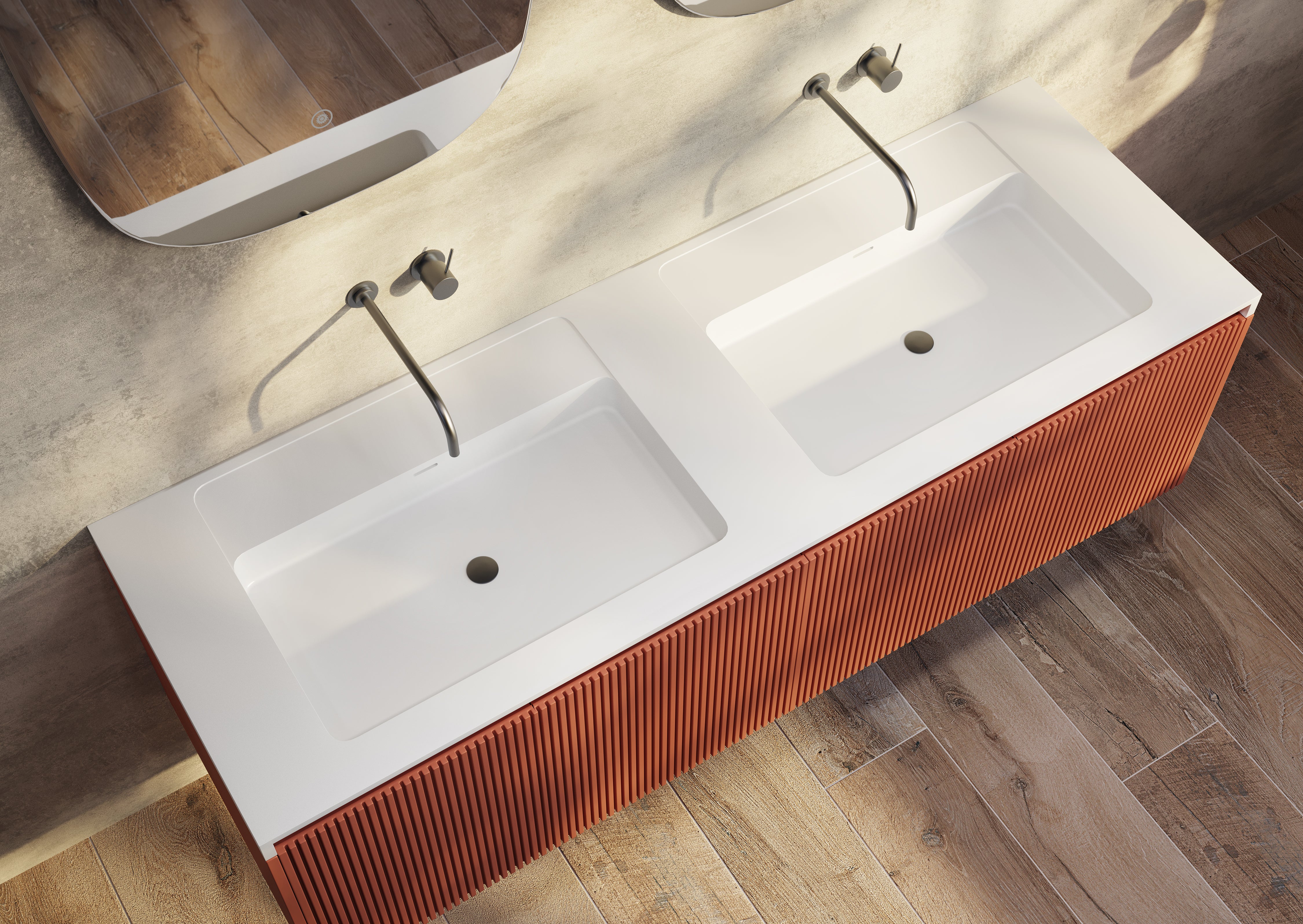 Belbagno Potters Clay Vanity