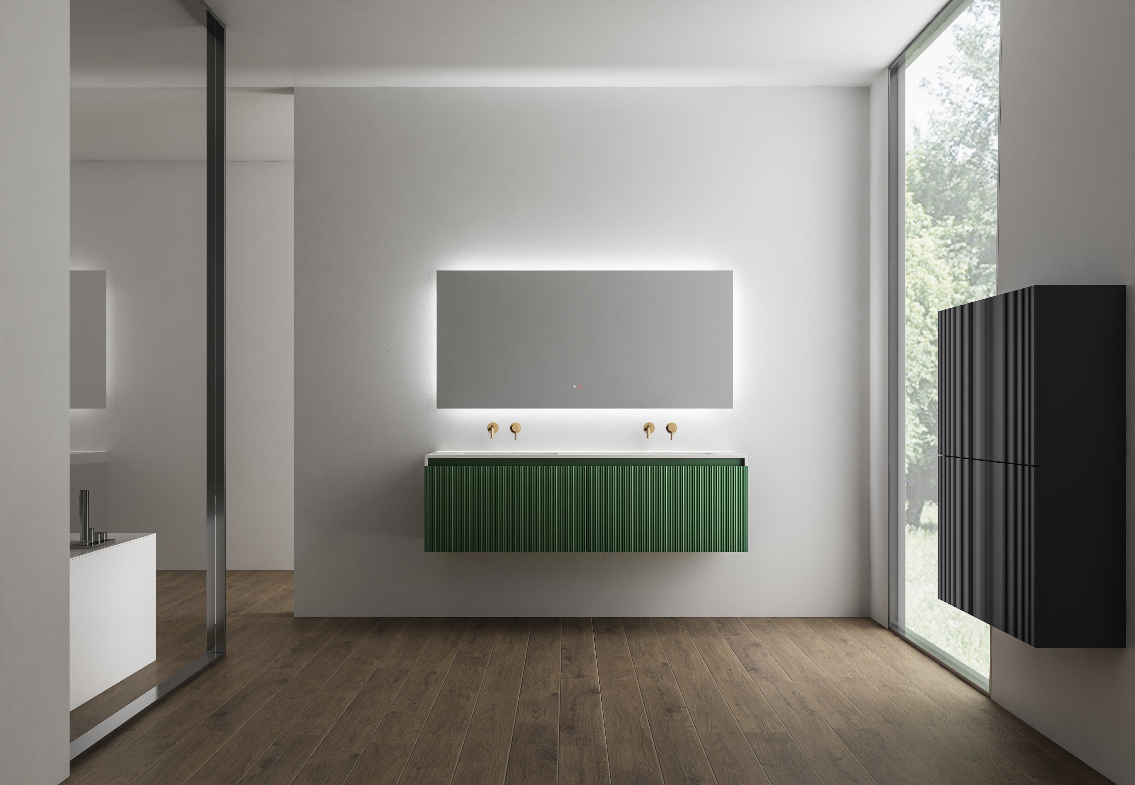 Belgagno Rain Forest Vanity