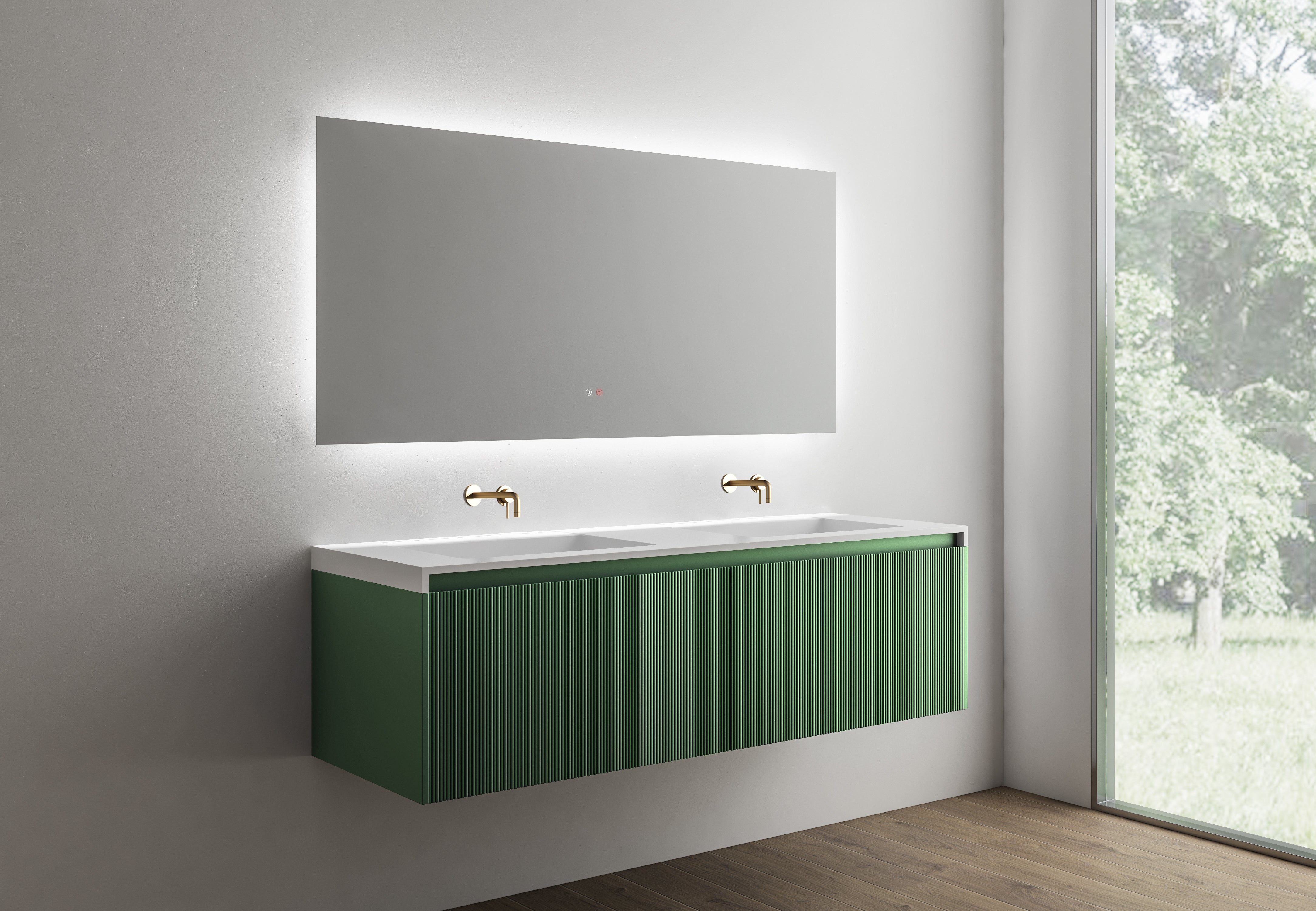 Belgagno Rain Forest Vanity