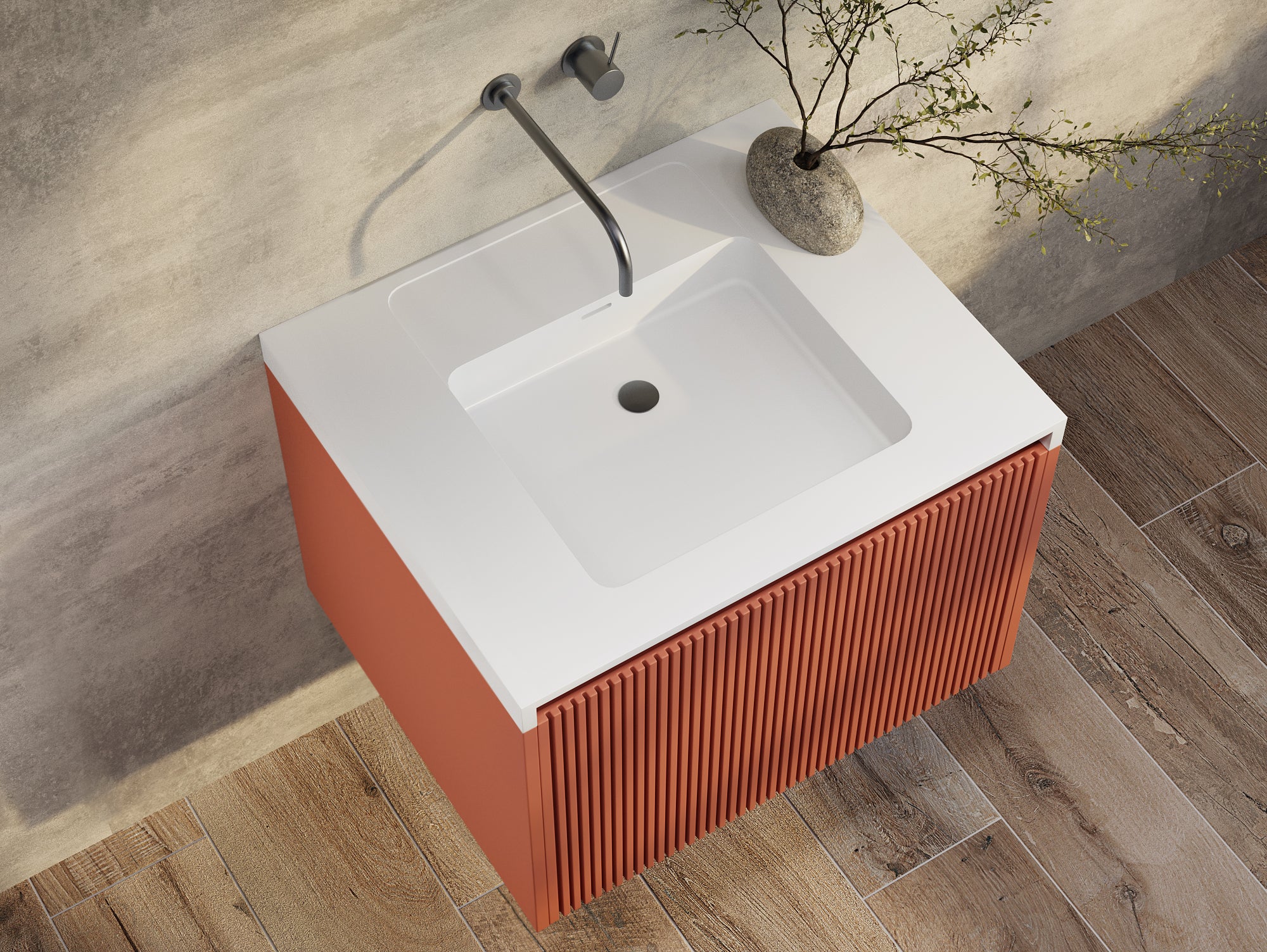Belbagno Potters Clay Vanity