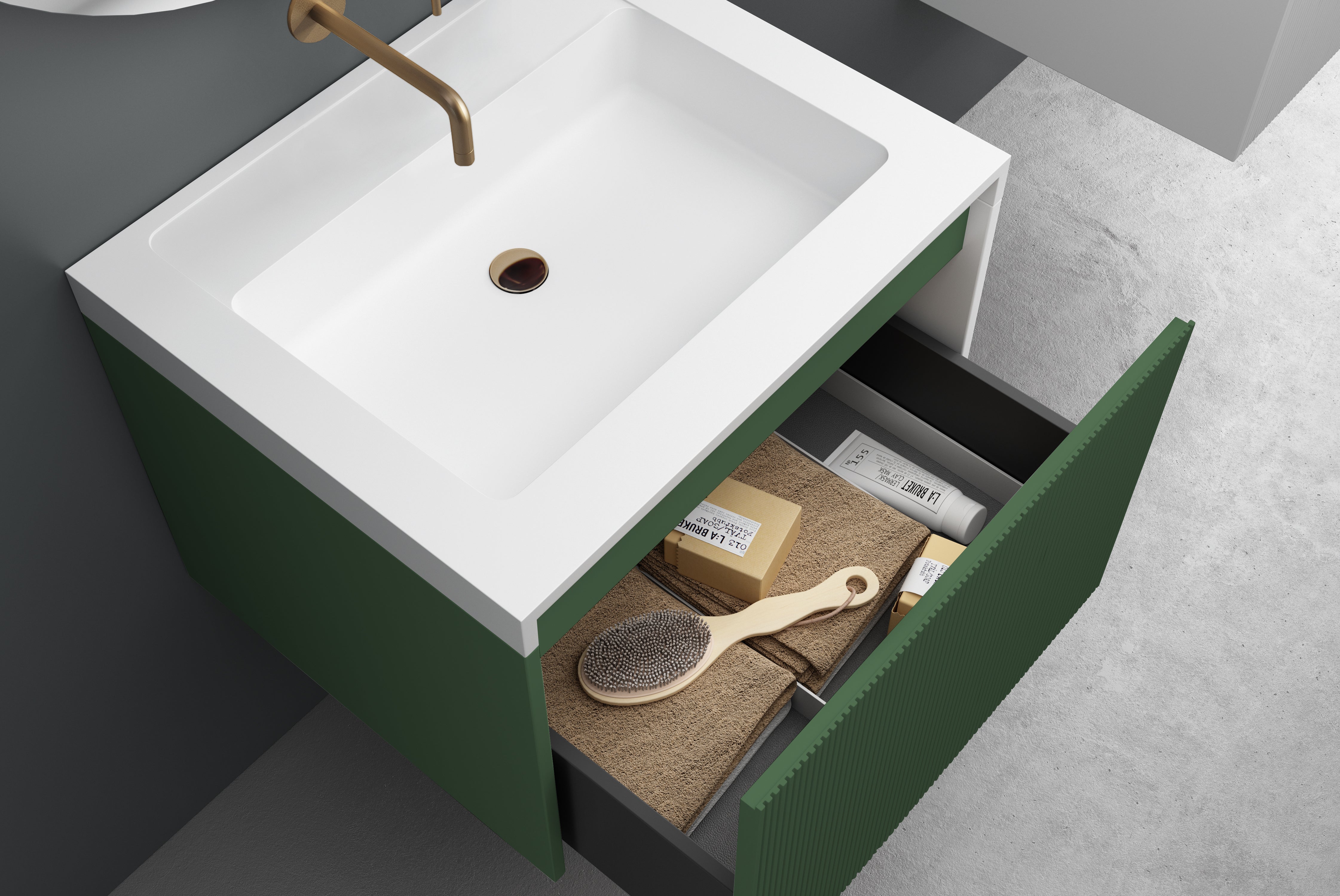 Belgagno Rain Forest Vanity