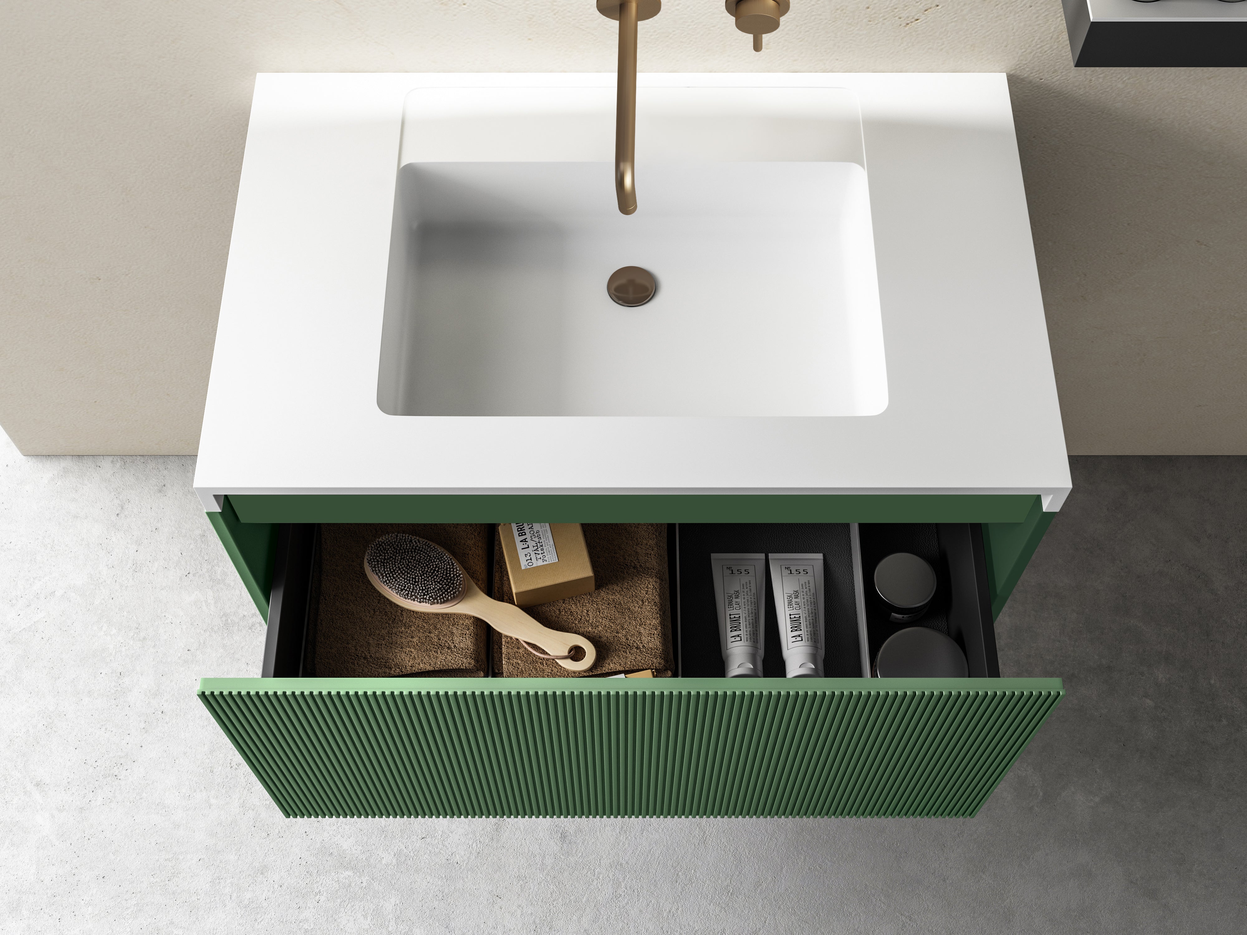 Belgagno Rain Forest Vanity