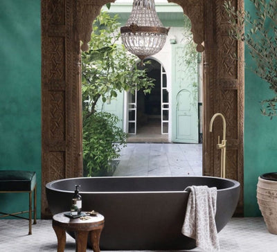 Pietra Bianca Ryese Freestanding Bath